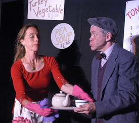 Maria Lakes & Roger Howie in "You Are What You Eat"...